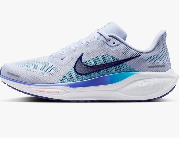 Nike Men\'s Pegasus 41 Ghost/Blue Void/Football Grey/Deep Night 11 Medium main image 5